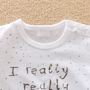 Adorable I love Dad Summer Romper