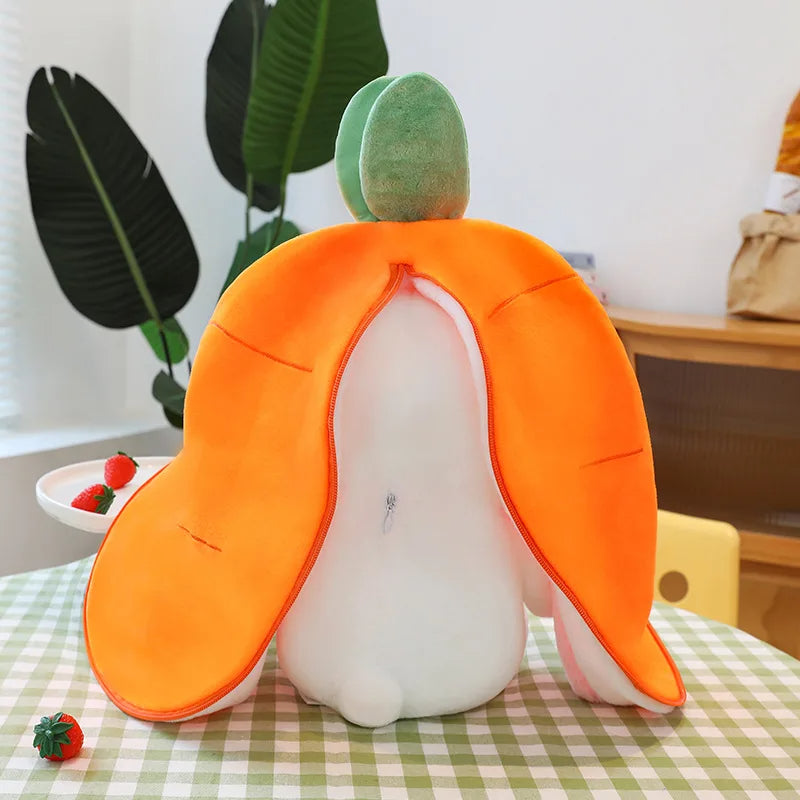 Carrot Strawberry Rabbit Plush Toy