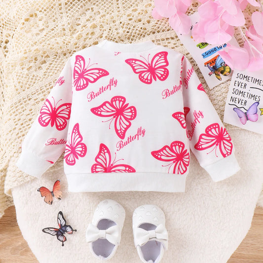 Butterfly Animal print Pullover