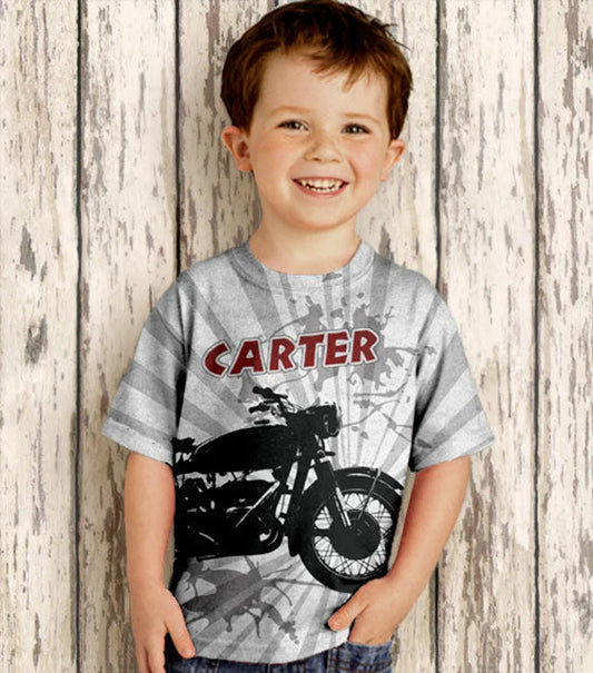 Shirt Boys Motorcycle